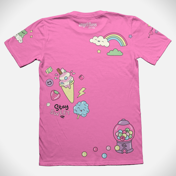 Angel Floss Adults T-Shirt Pink