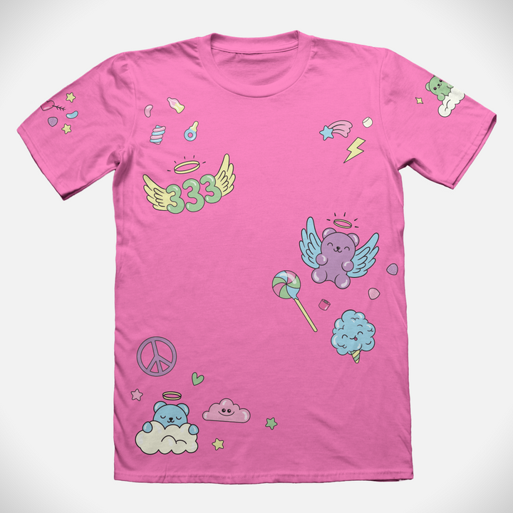 Angel Floss Adults T-Shirt Pink