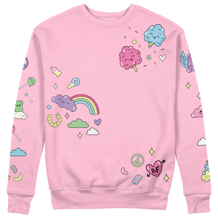 Angel Floss Sweatshirt Pink