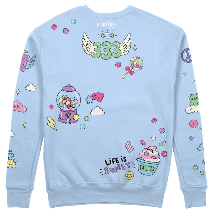 Angel Floss Sweatshirt Blue