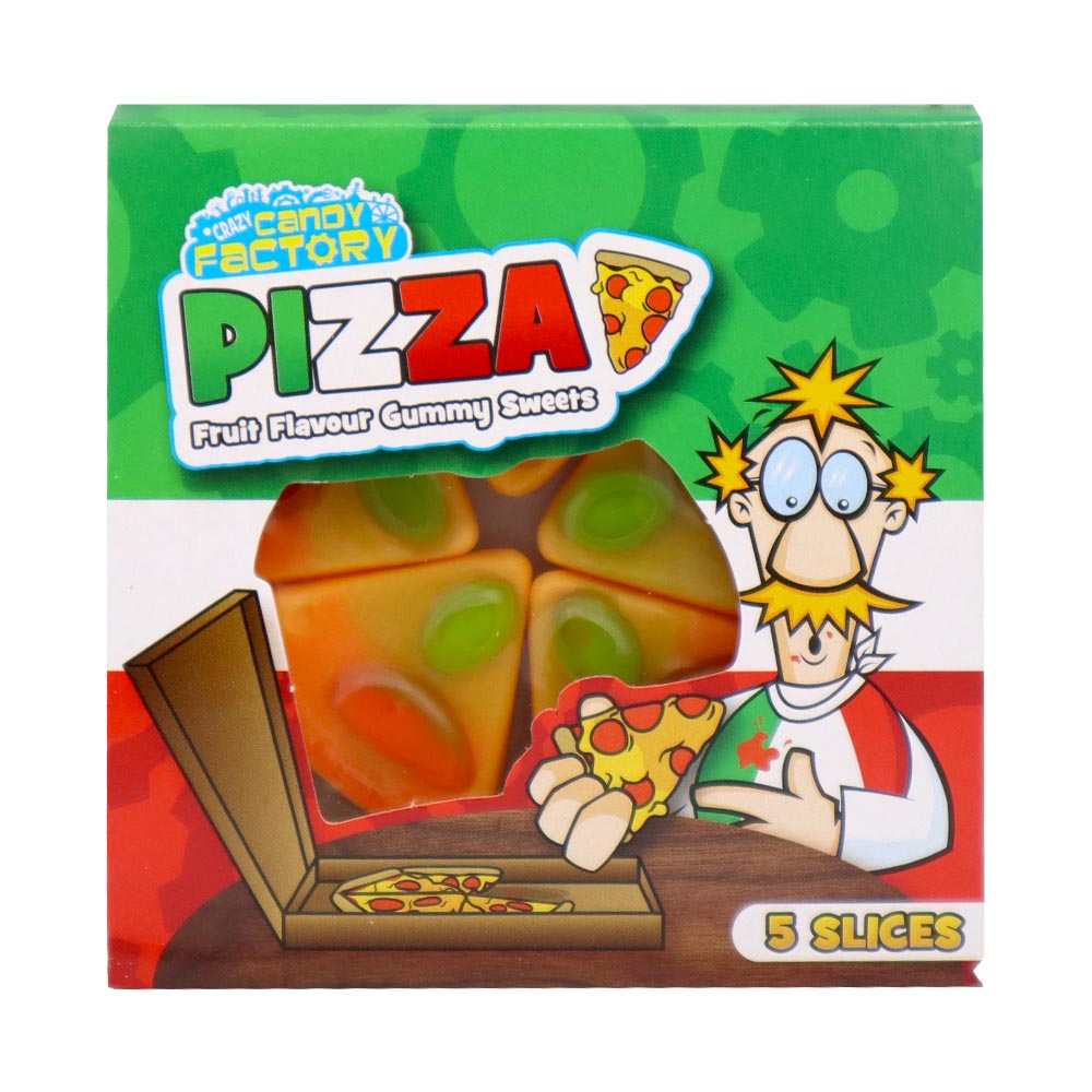 Crazy Candy Factory Pizza Slices